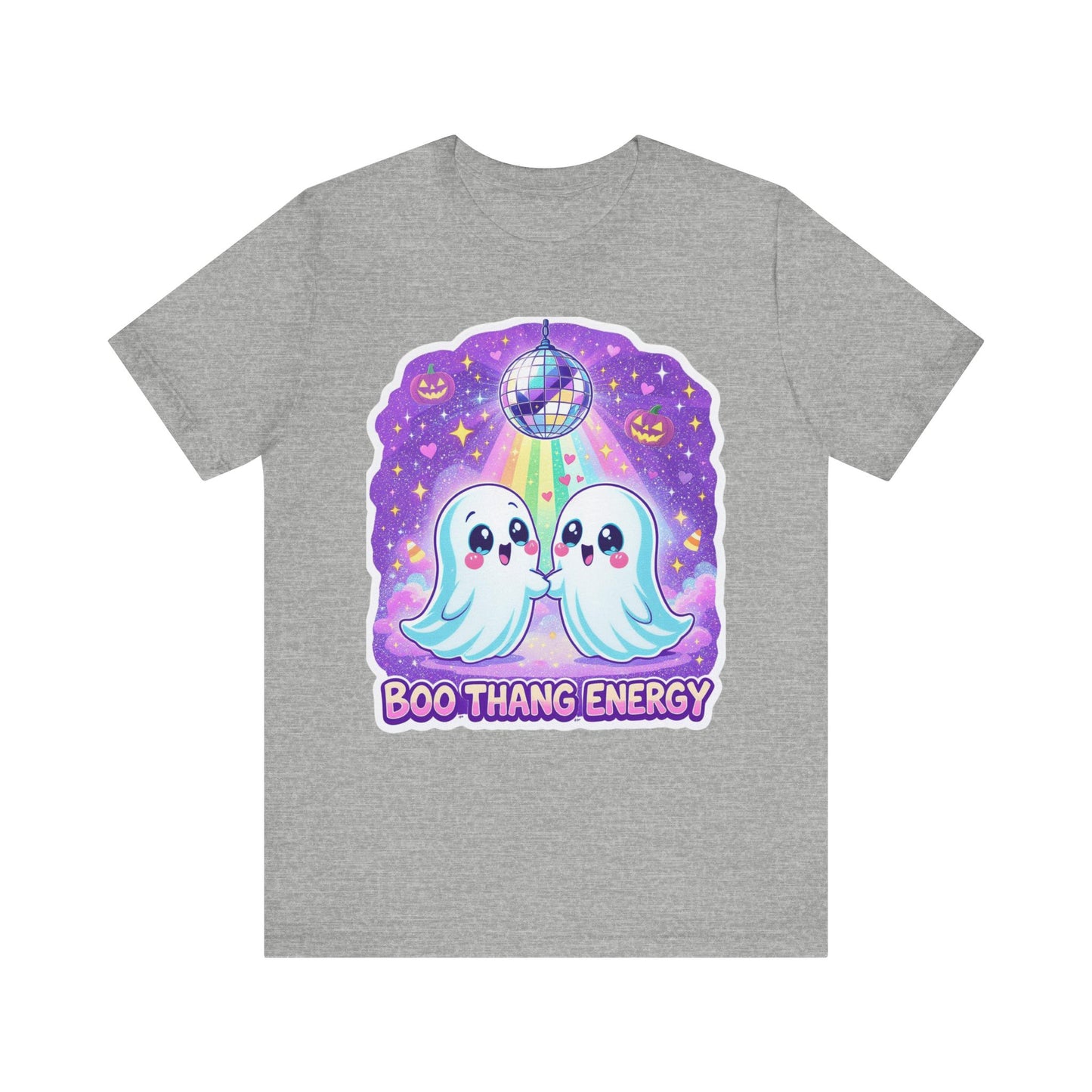 Boo Thang Energy Tee, Halloween Shirt, Ghost Graphic Tee, Unisex T-Shirt, Fun Party Wear, Cute Casual Top