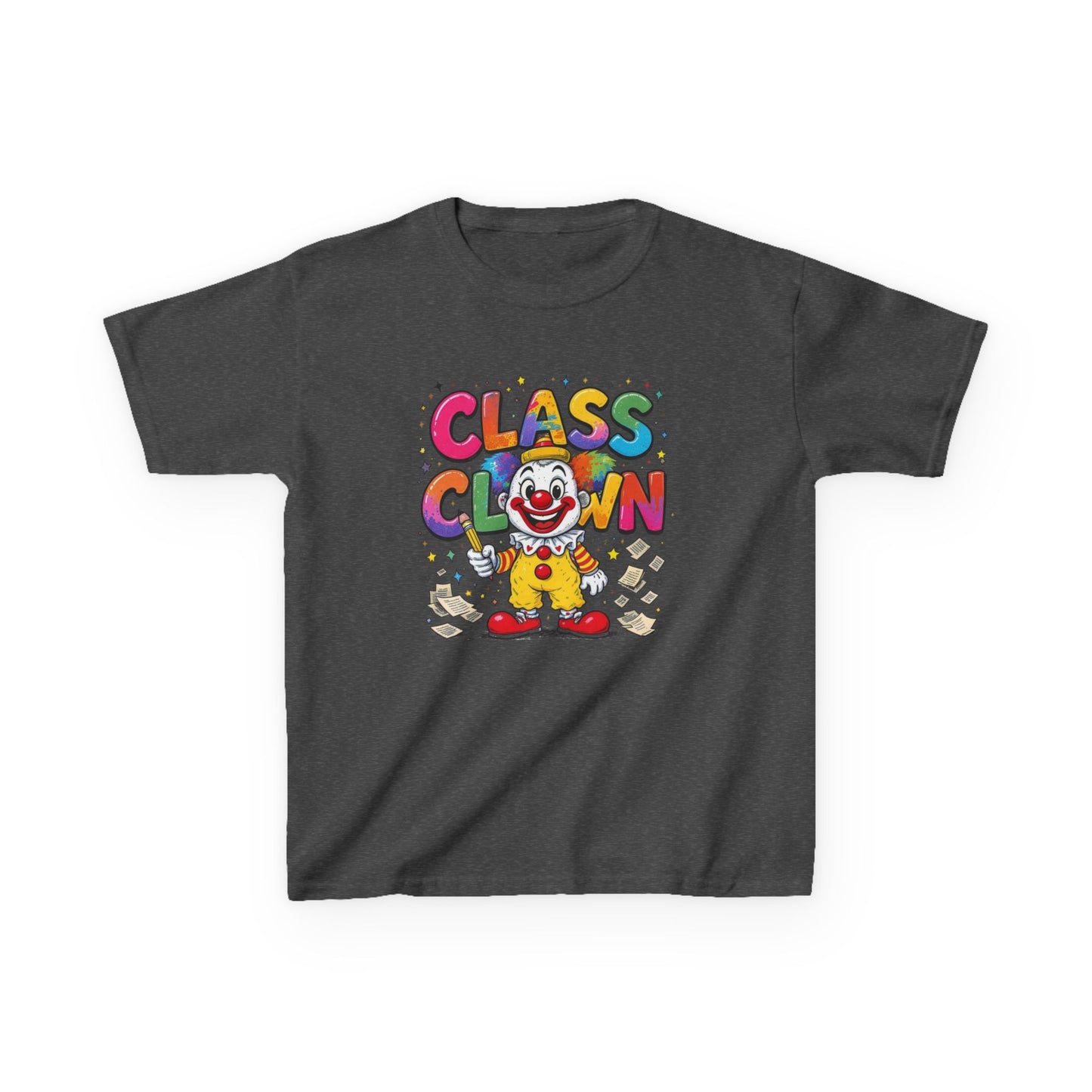Class Clown Kids Tee - Fun Cotton Tee for Young Jokesters, Birthday Gifts, Classroom Essentials, Playtime Apparel, School Spirit Wear
