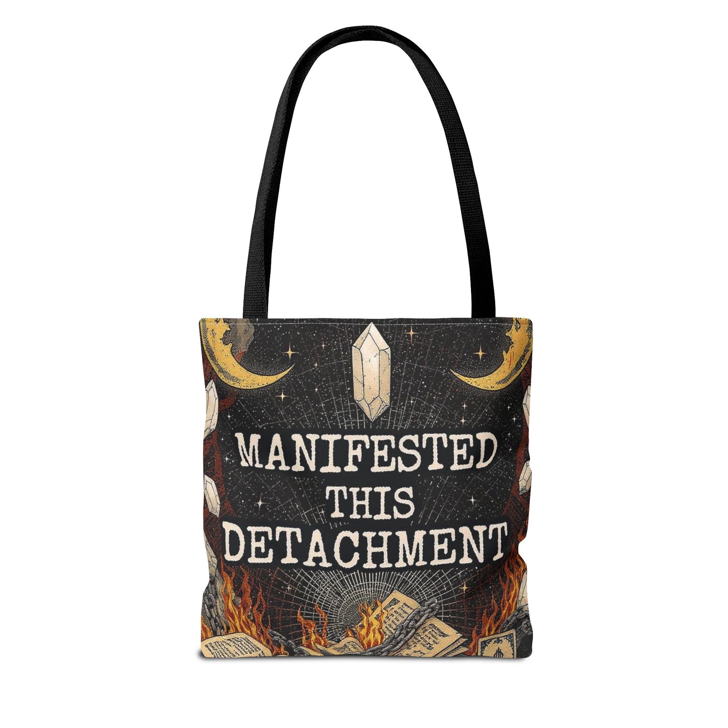 Mystical Manifestation Tote Bag, Boho Tote, Witchy Tote, Spiritual Bag, Gift for Him/Her, Everyday Carryall
