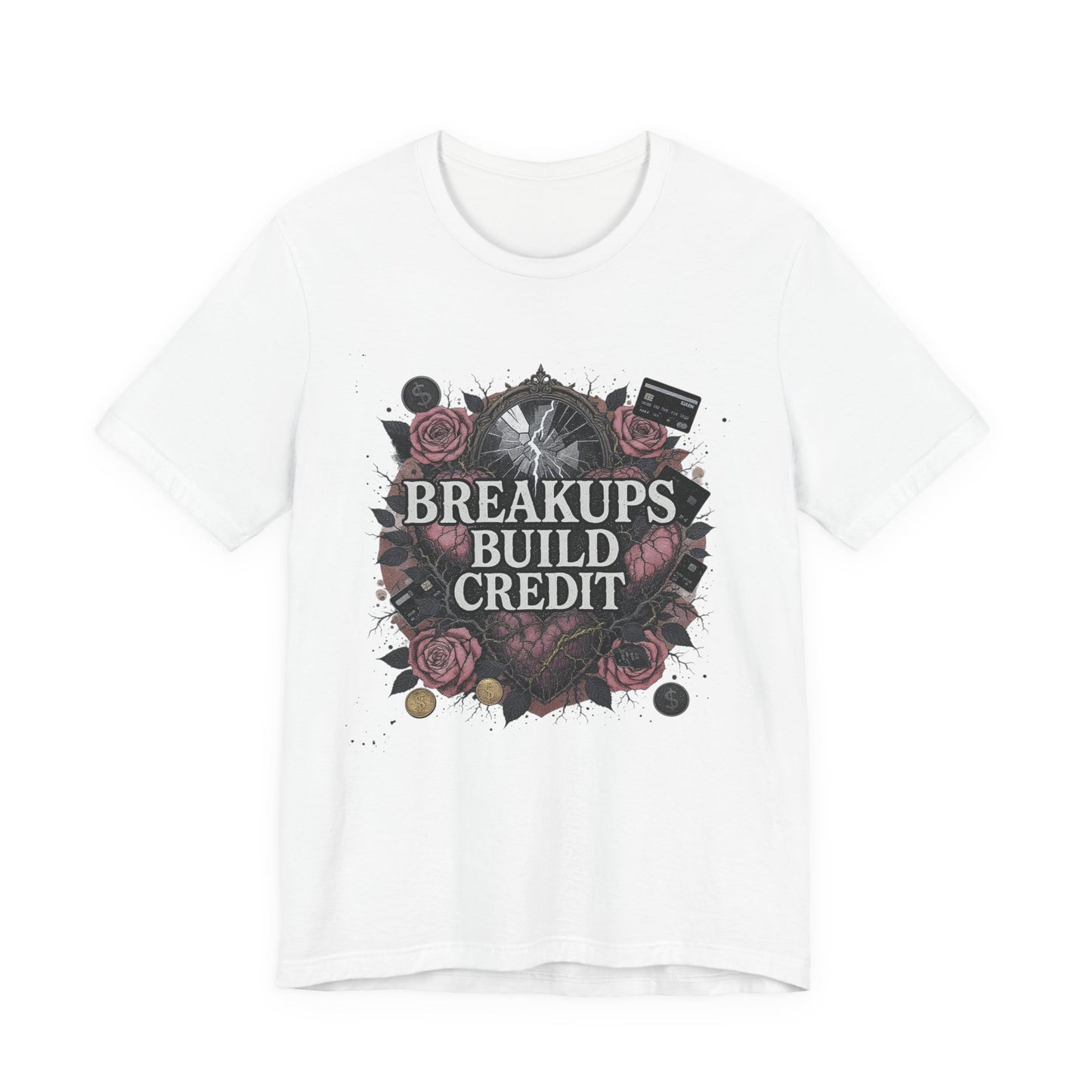 Breakup T-Shirt - Unisex Tee, Relationship Split Shirt, Heartbreak Top, Divorce Clothing, Sadness Tee