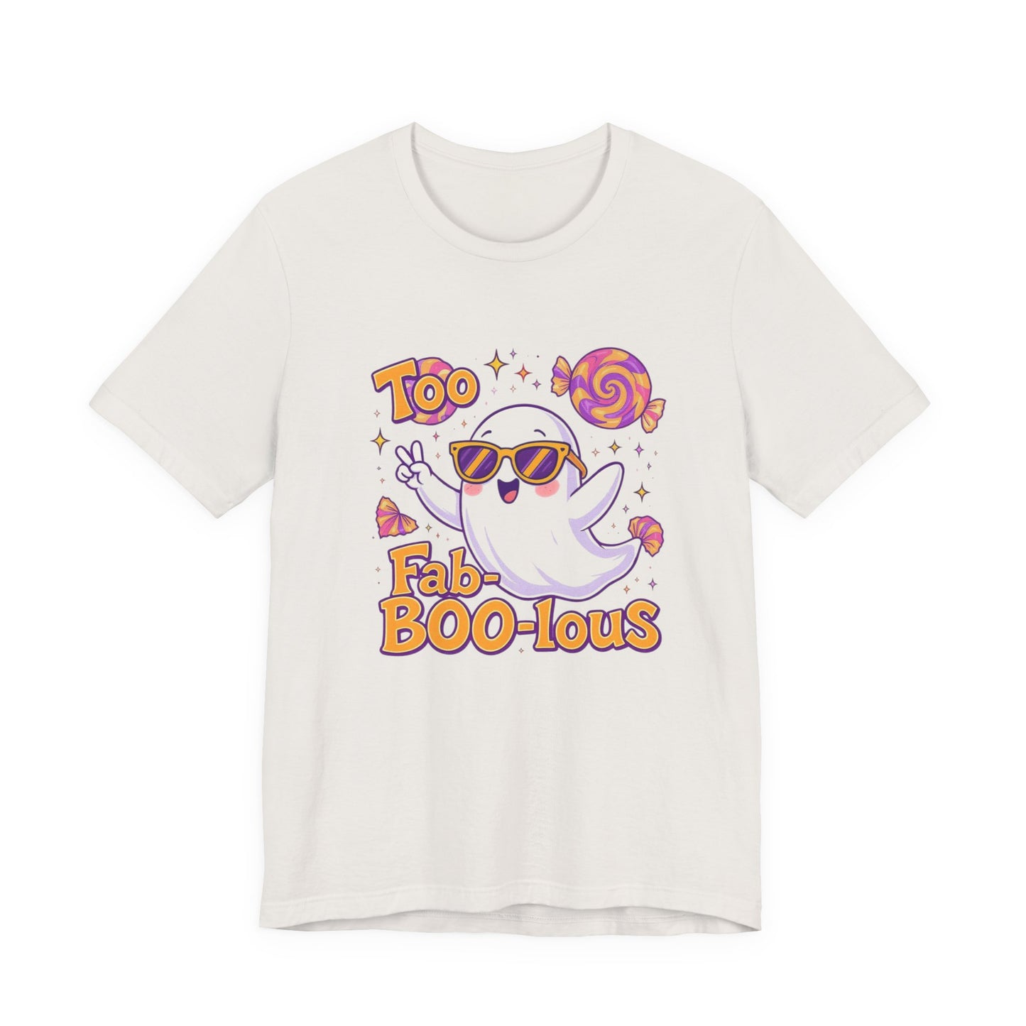 Ghostly FabBOOlous Tee - Fun Halloween T-Shirt, Halloween Gift, Cute Ghost Shirt, Unisex Tee, Fall Fashion