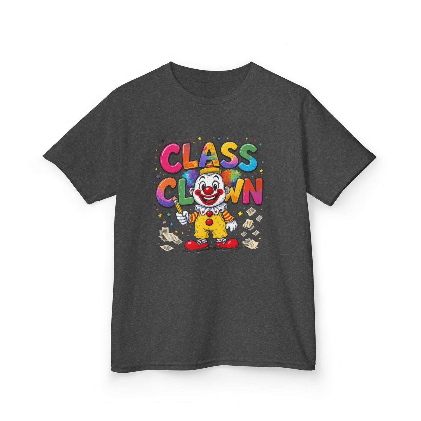 Class Clown Kids Tee - Fun Cotton Tee for Young Jokesters, Birthday Gifts, Classroom Essentials, Playtime Apparel, School Spirit Wear