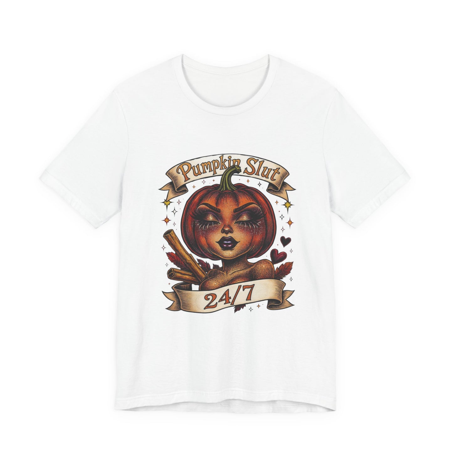 Pumpkin Slut Graphic Tee | Halloween T-Shirt, Fall Fashion, Funny Gifts, Autumn Clothing, Casual Wear