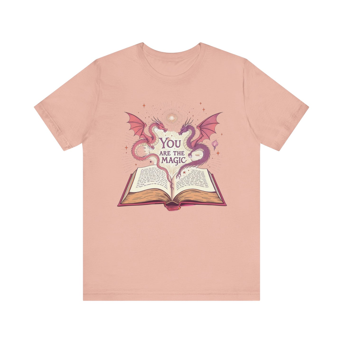 You Are the Magic Tee | Unisex Jersey Short Sleeve Tee for Book Lovers, Perfect for Gifts, Fantasy Fans, Cozy Outfits, Casual Wear