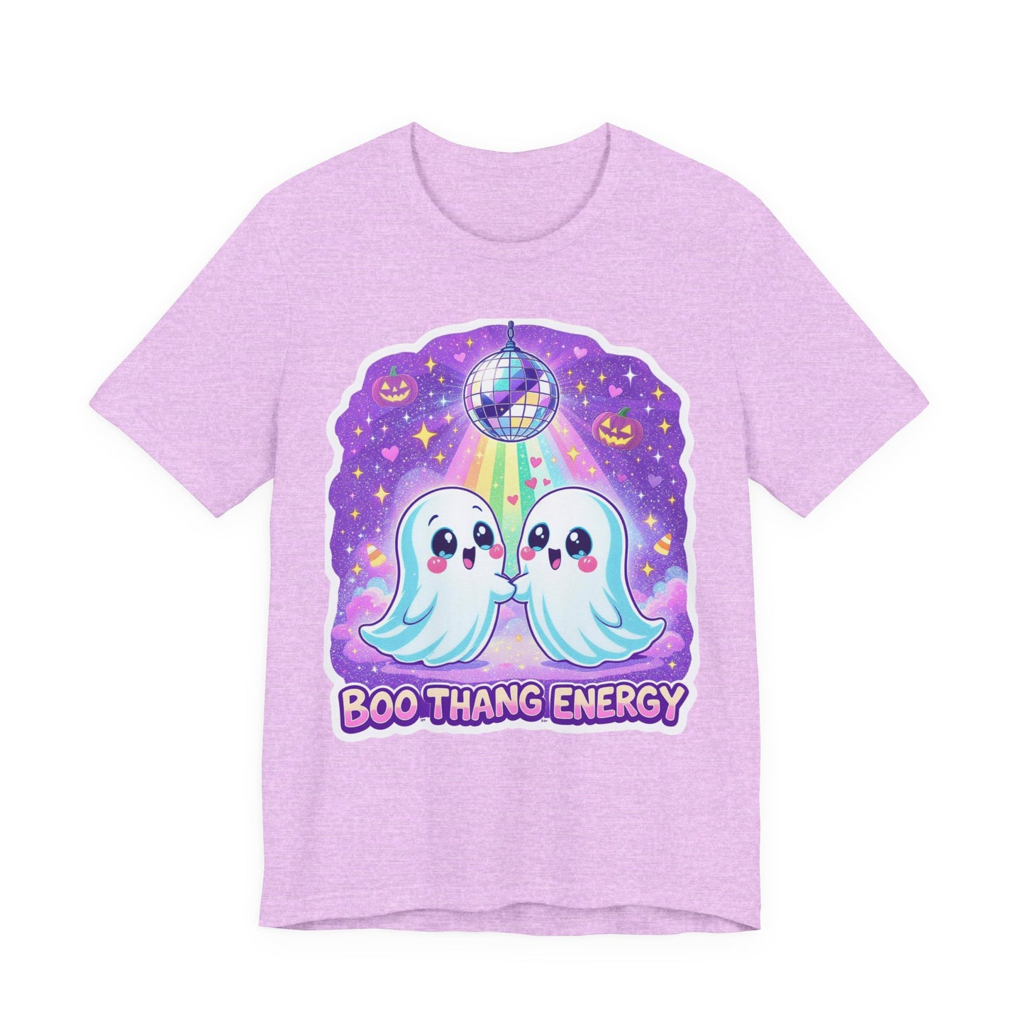 Boo Thang Energy Tee, Halloween Shirt, Ghost Graphic Tee, Unisex T-Shirt, Fun Party Wear, Cute Casual Top