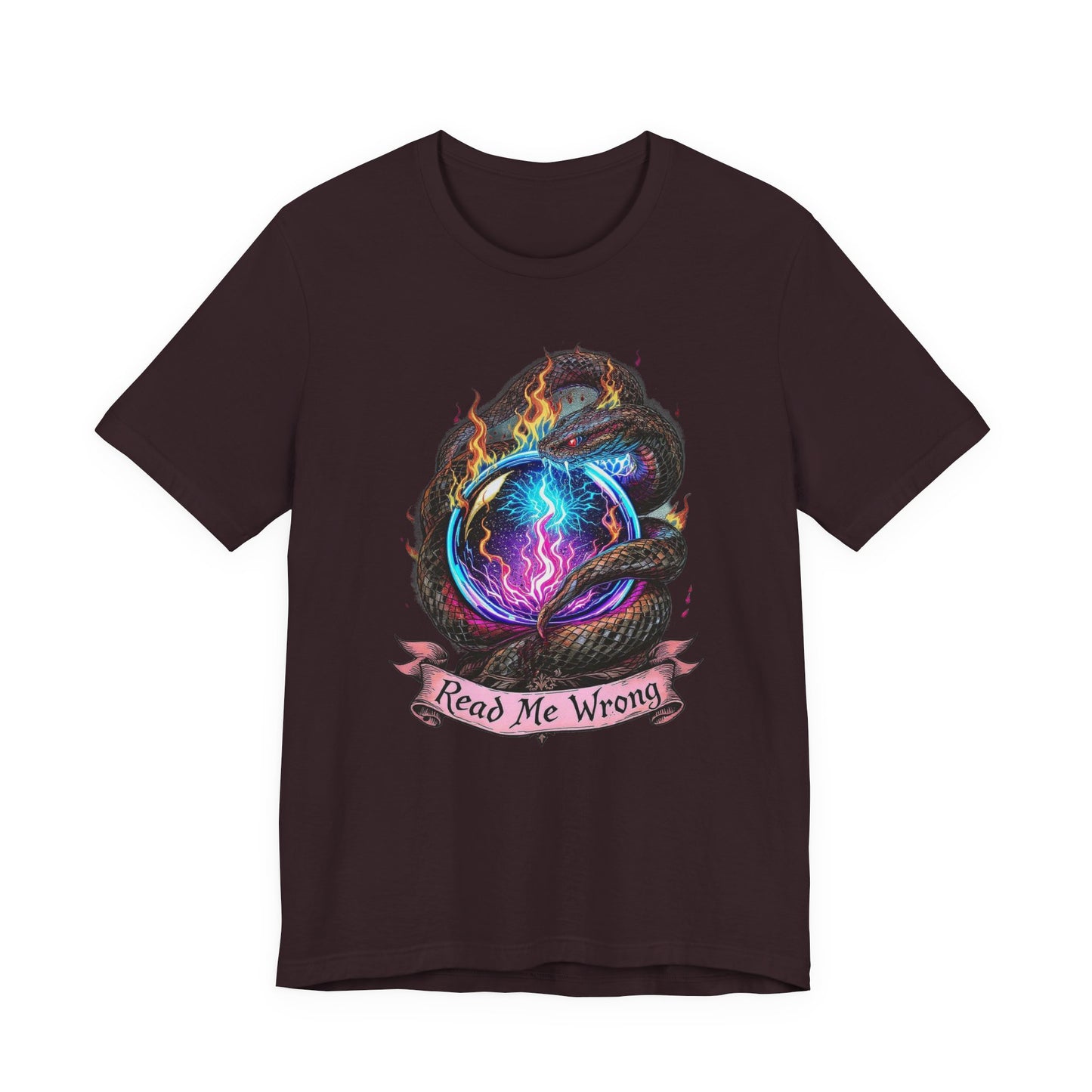 Mystical Short Sleeve Tee, Reading Humor Shirt, Fantasy Graphic T-Shirt, Gift for Book Lovers, Unique Casual Wear, Unisex Apparel