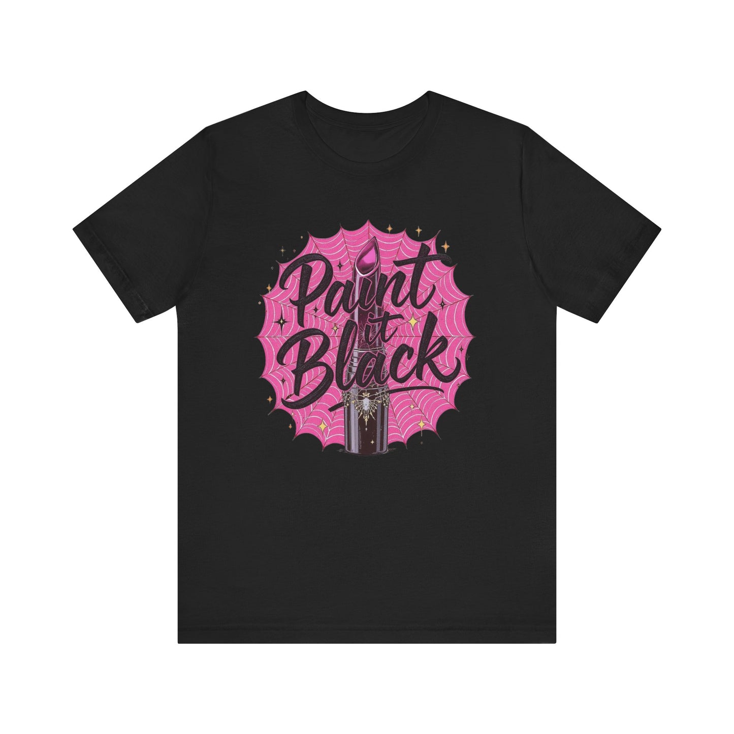 Paint It Black, Chic Artistic Tee, Stylish Graphic T-Shirt, Artsy Gift for Creatives, Casual Wear, Unique Fashion Statement, Art Lover's