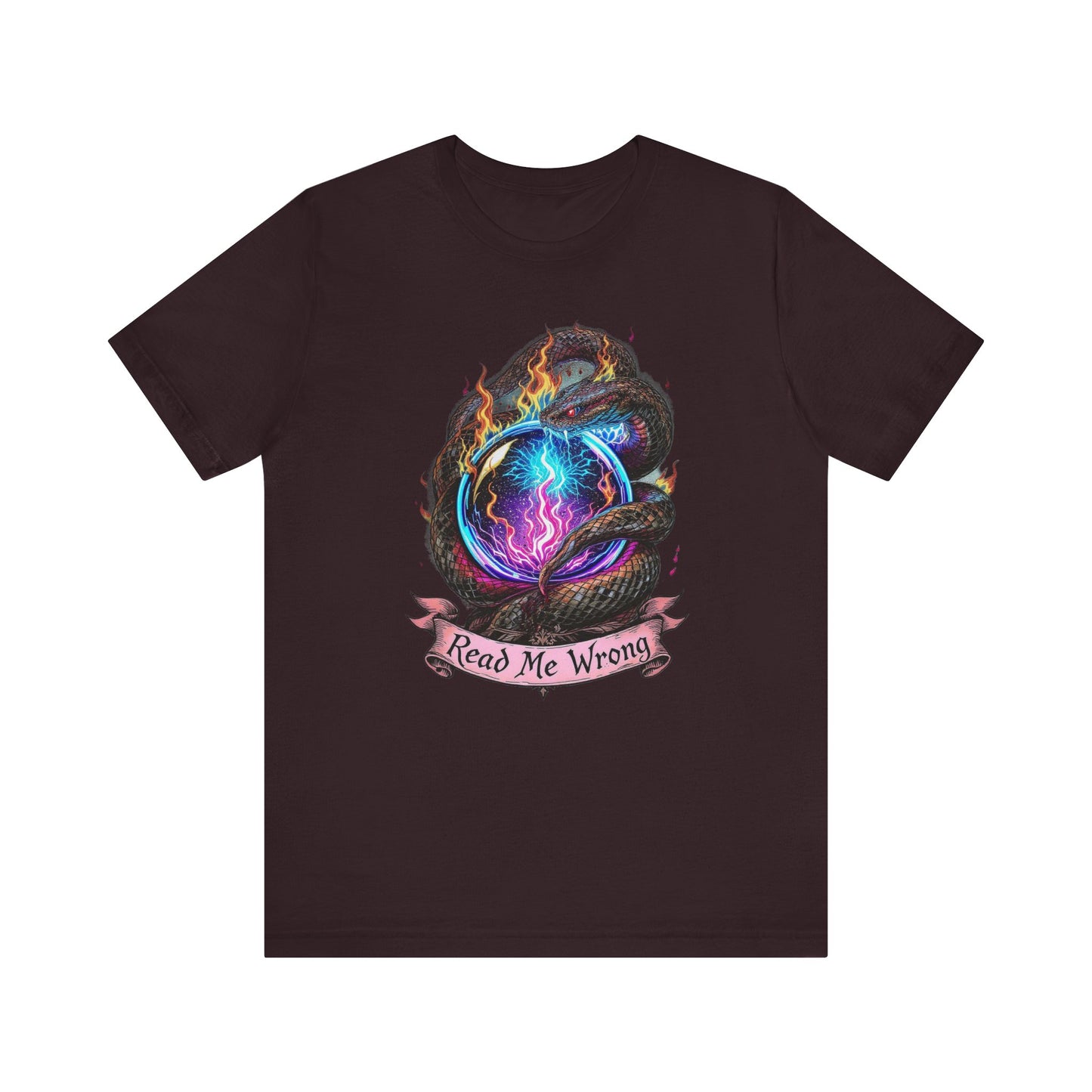 Mystical Short Sleeve Tee, Reading Humor Shirt, Fantasy Graphic T-Shirt, Gift for Book Lovers, Unique Casual Wear, Unisex Apparel