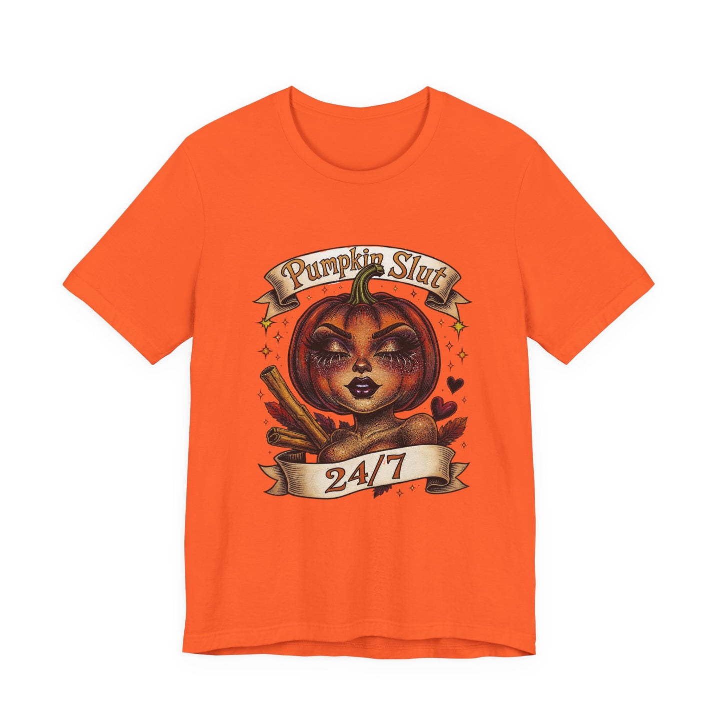 Pumpkin Slut Graphic Tee | Halloween T-Shirt, Fall Fashion, Funny Gifts, Autumn Clothing, Casual Wear