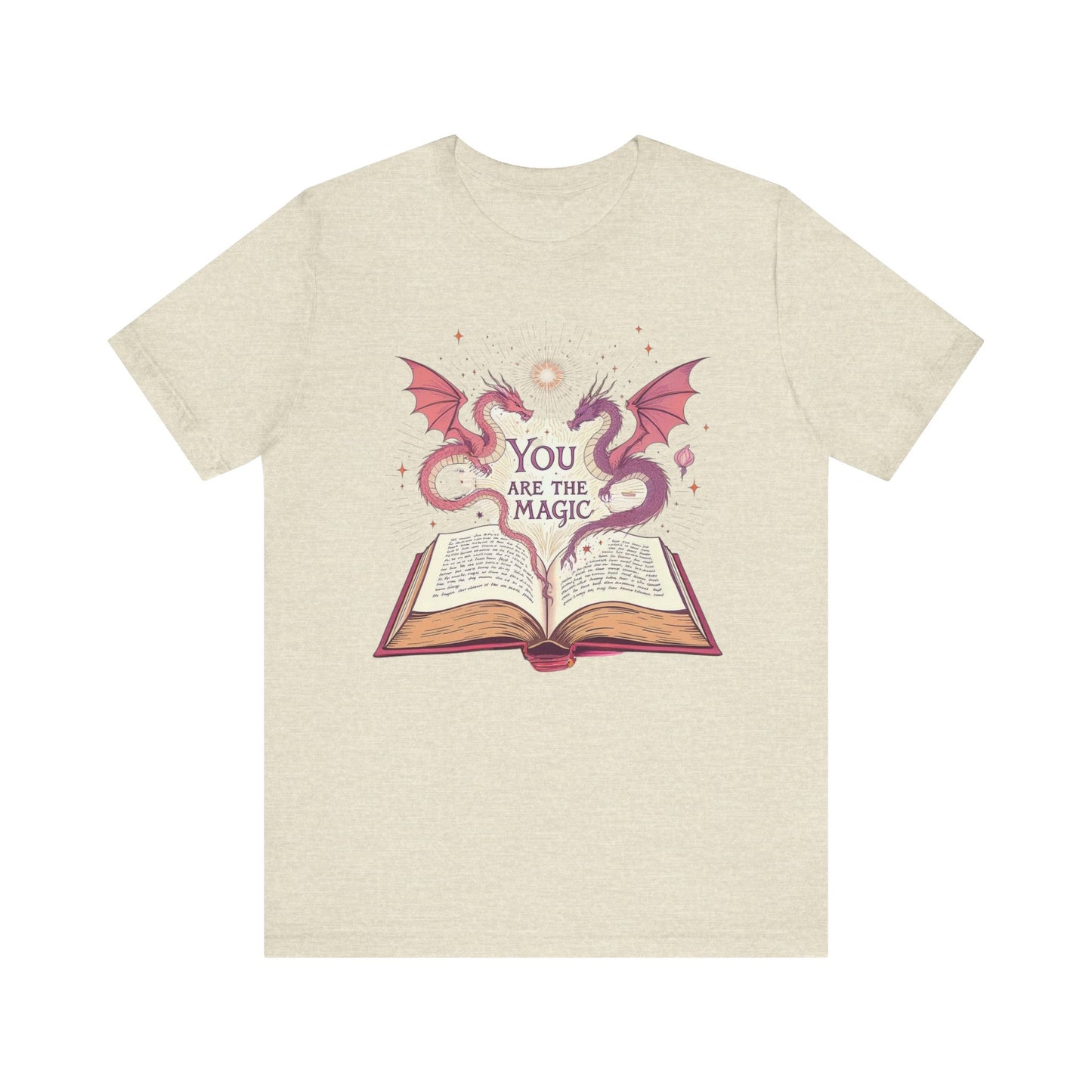 You Are the Magic Tee | Unisex Jersey Short Sleeve Tee for Book Lovers, Perfect for Gifts, Fantasy Fans, Cozy Outfits, Casual Wear
