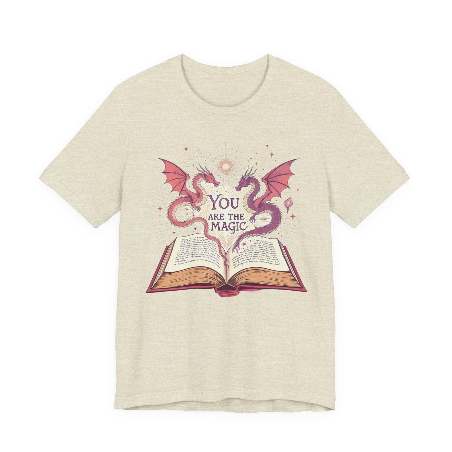 You Are the Magic Tee | Unisex Jersey Short Sleeve Tee for Book Lovers, Perfect for Gifts, Fantasy Fans, Cozy Outfits, Casual Wear