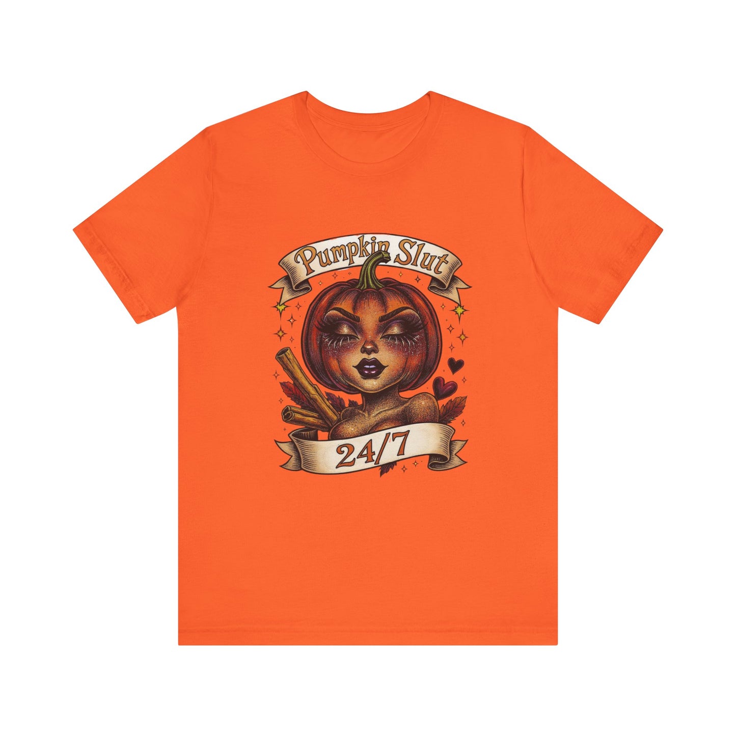 Pumpkin Slut Graphic Tee | Halloween T-Shirt, Fall Fashion, Funny Gifts, Autumn Clothing, Casual Wear