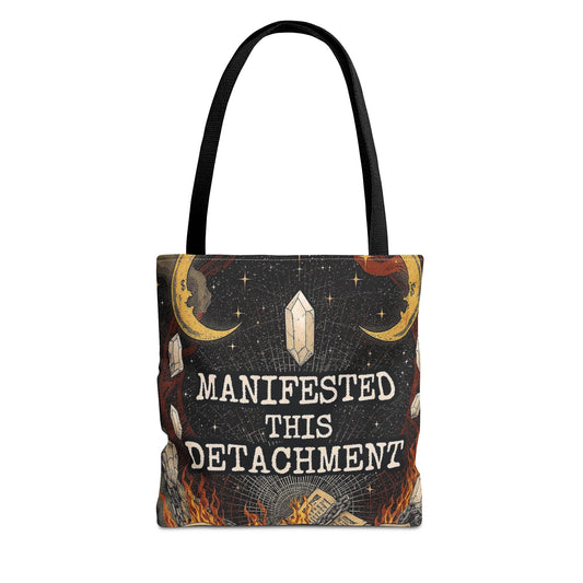 Mystical Manifestation Tote Bag, Boho Tote, Witchy Tote, Spiritual Bag, Gift for Him/Her, Everyday Carryall