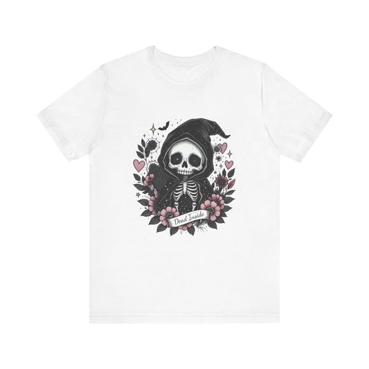 Gothic Skeleton Tee, Skelly Shirt, Halloween T-Shirt, Casual Graphic Tee, Alternative Fashion Top, Unique Gift Idea