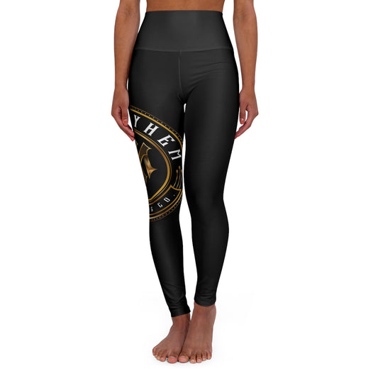 Mami Mayhem - High Waisted Yoga Leggings (AOP)