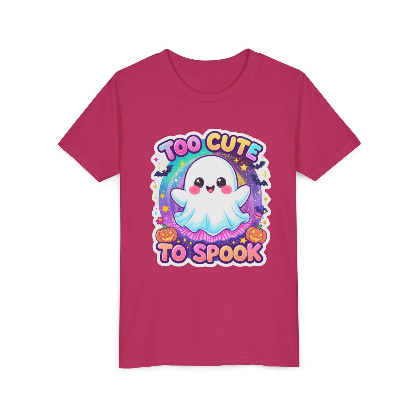 Cute Ghost Halloween Youth Tee, Spooky Shirt, Boys Girls Halloween Costume, Trick or Treat Top, Halloween Party Apparel, Ghost Graphic [...]
