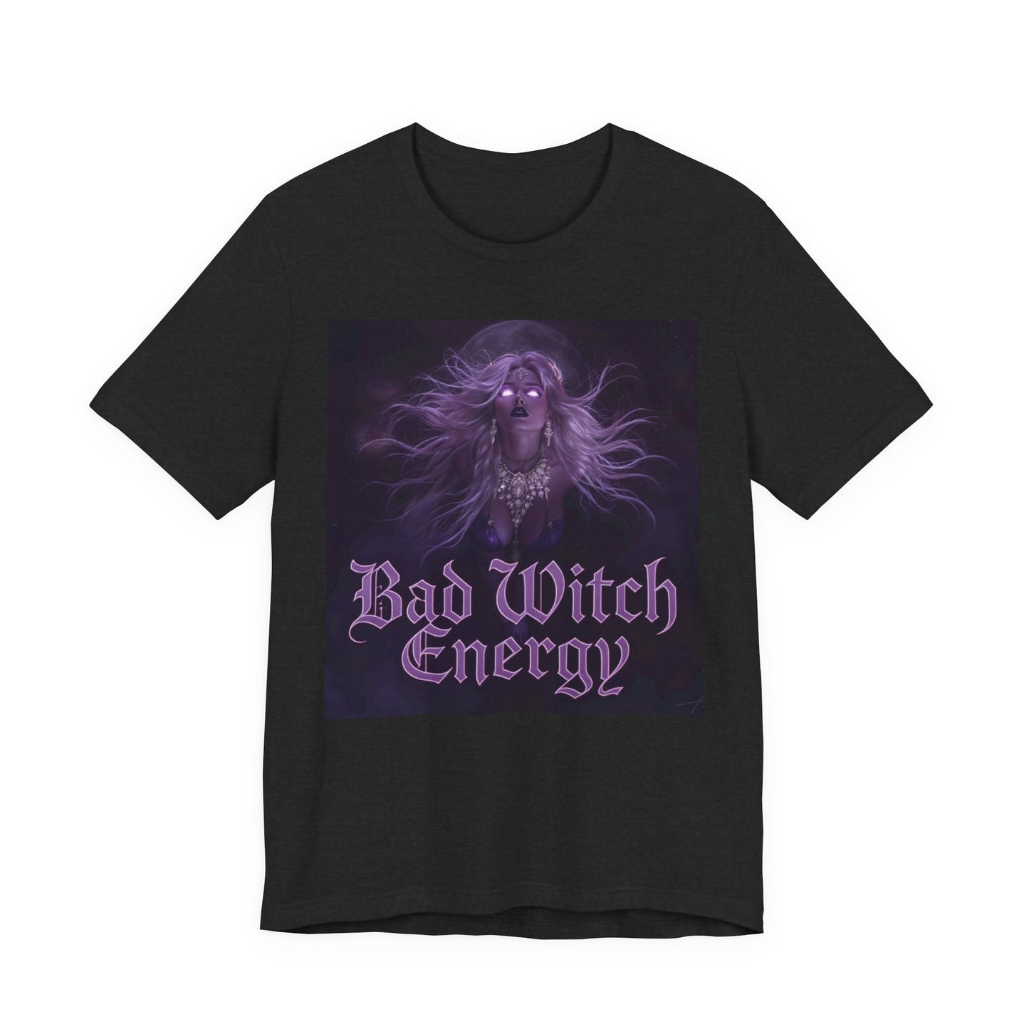 Bad Witch Energy Unisex Tee | Spooky T-Shirt, Witchy Apparel, Halloween Outfit, Gift for Her, Trendy Casual Wear