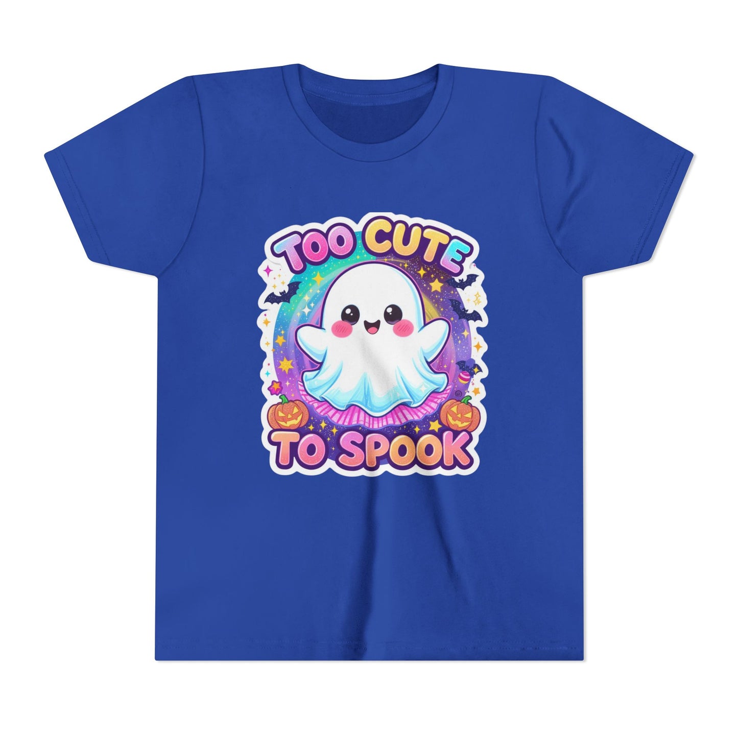 Cute Ghost Halloween Youth Tee, Spooky Shirt, Boys Girls Halloween Costume, Trick or Treat Top, Halloween Party Apparel, Ghost Graphic [...]
