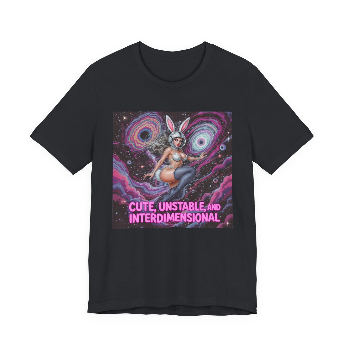 Cute Unstable and Interdimensional Tee, Fun Graphic Tee, Unisex Short Sleeve Shirt, Unique Statement Shirt, Gift for Sci-Fi Lovers, [...]
