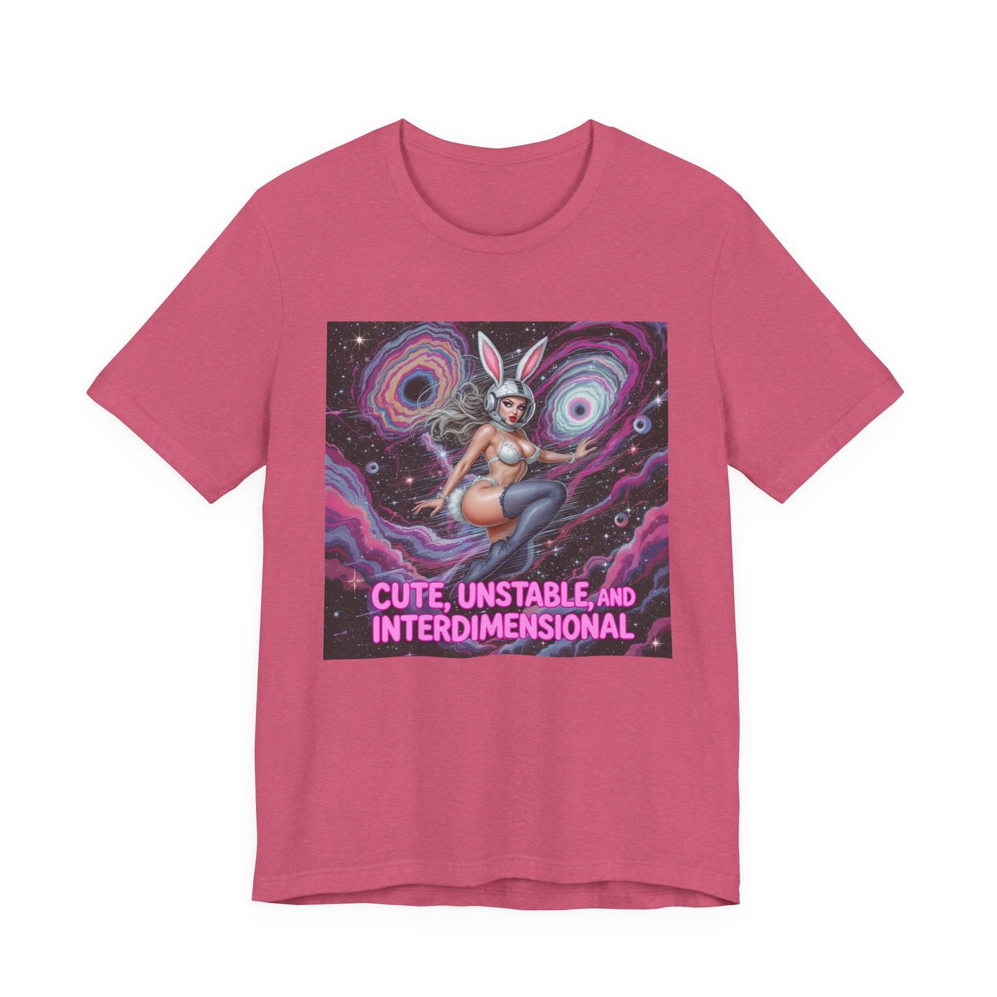 Cute Unstable and Interdimensional Tee, Fun Graphic Tee, Unisex Short Sleeve Shirt, Unique Statement Shirt, Gift for Sci-Fi Lovers, [...]