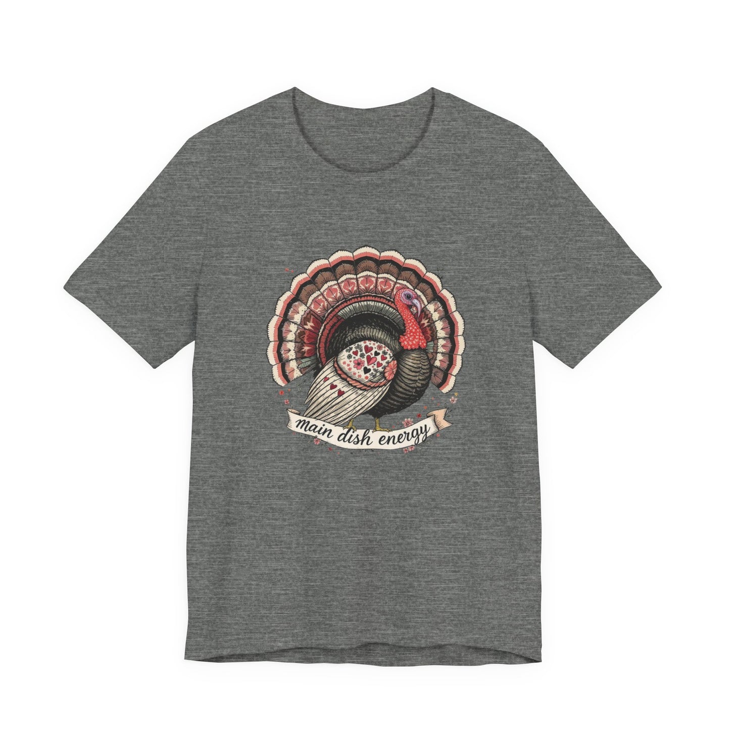 Thanksgiving Turkey Graphic Tee, Unisex Short Sleeve Shirt, Fall Wardrobe Essential, Festive Holiday Apparel, Great for Family [...]