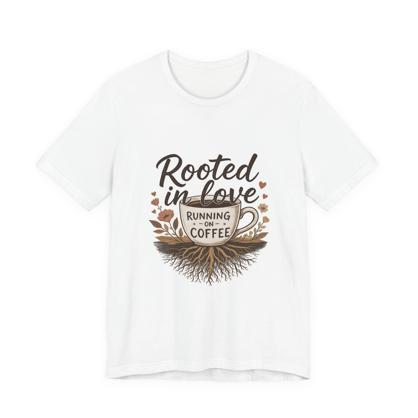Rooted in Love Coffee Tee - Unisex Jersey Short Sleeve T-shirt, Gift for Coffee Lovers, Birthday Gift, Casual Wear, Coffee Themed [...]