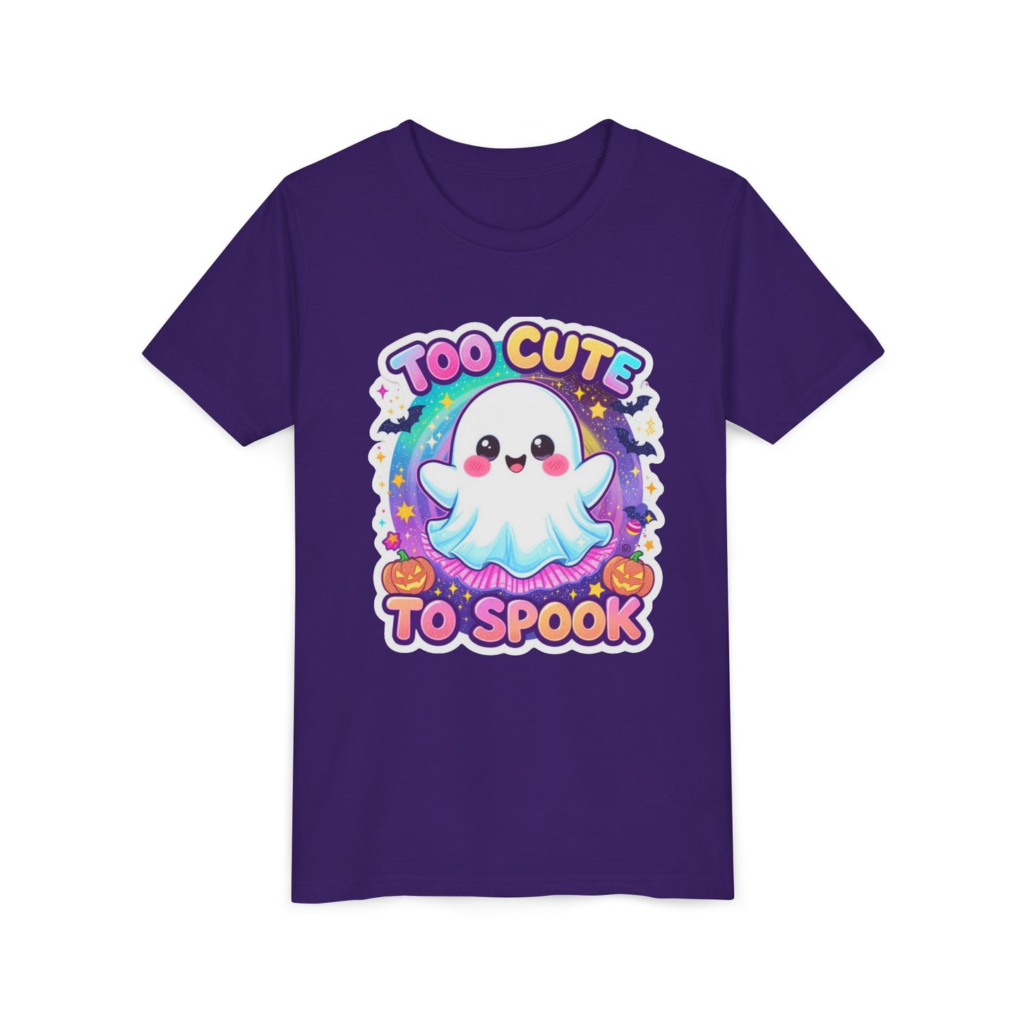 Cute Ghost Halloween Youth Tee, Spooky Shirt, Boys Girls Halloween Costume, Trick or Treat Top, Halloween Party Apparel, Ghost Graphic [...]