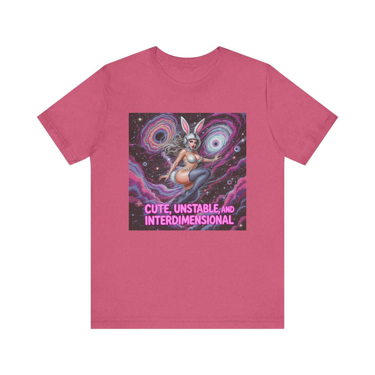 Cute Unstable and Interdimensional Tee, Fun Graphic Tee, Unisex Short Sleeve Shirt, Unique Statement Shirt, Gift for Sci-Fi Lovers, [...]