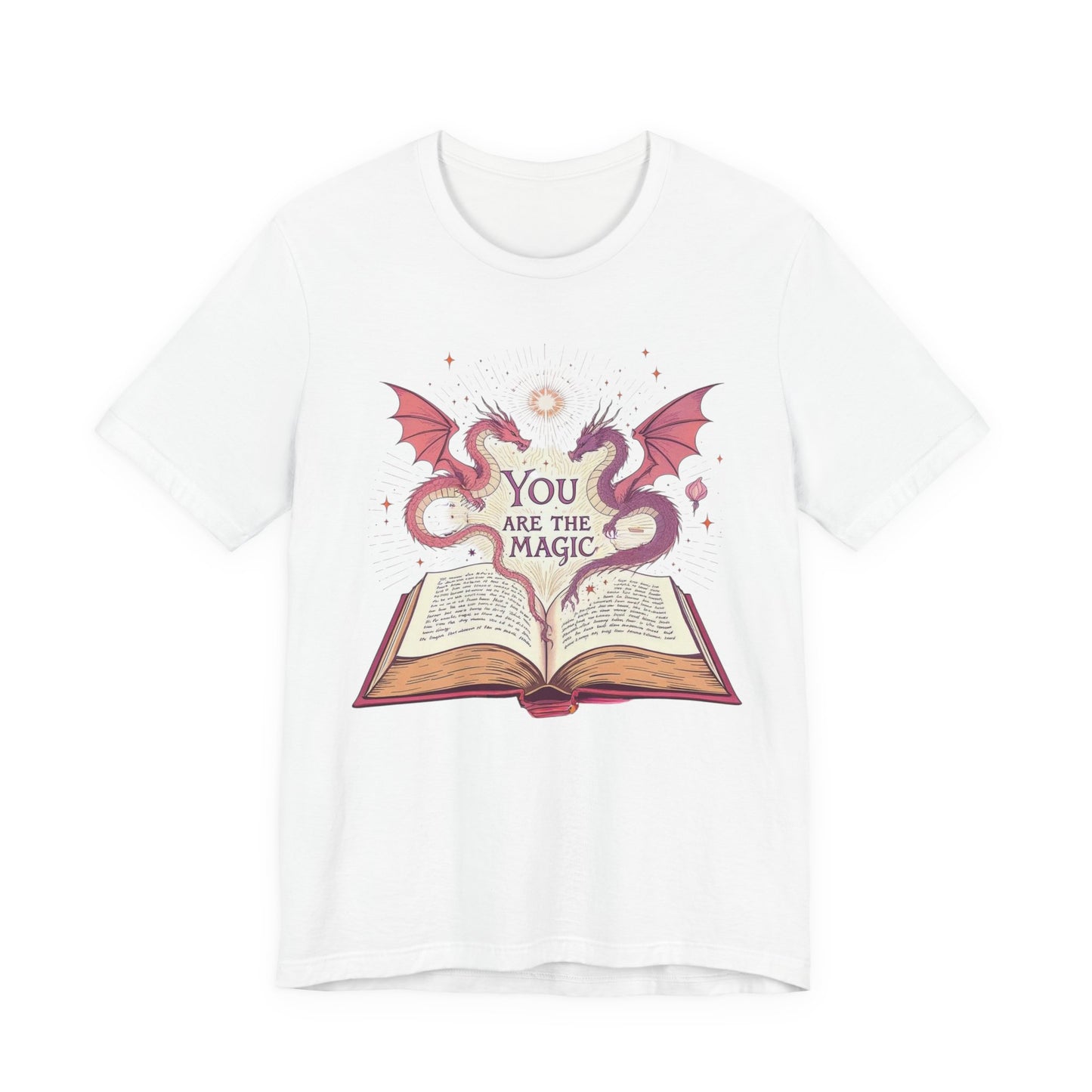 You Are the Magic Tee | Unisex Jersey Short Sleeve Tee for Book Lovers, Perfect for Gifts, Fantasy Fans, Cozy Outfits, Casual Wear