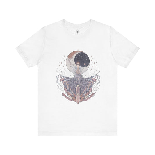 Celestial Goddess Tee - Ethereal Design, Perfect for Gift Giving, Spiritual Vibes, Everyday Wear, Festival Fashion, Cosmic Lover Apparel