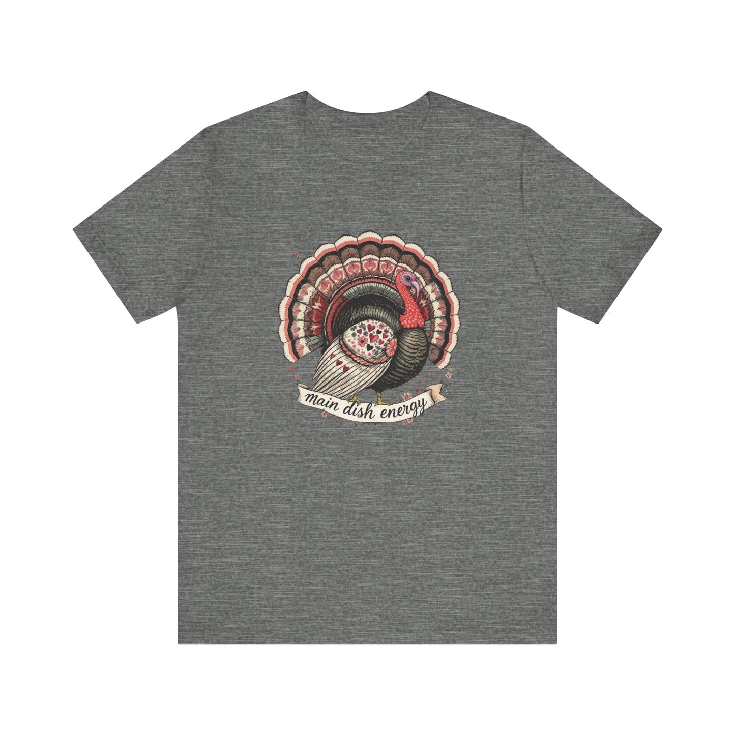 Thanksgiving Turkey Graphic Tee, Unisex Short Sleeve Shirt, Fall Wardrobe Essential, Festive Holiday Apparel, Great for Family [...]