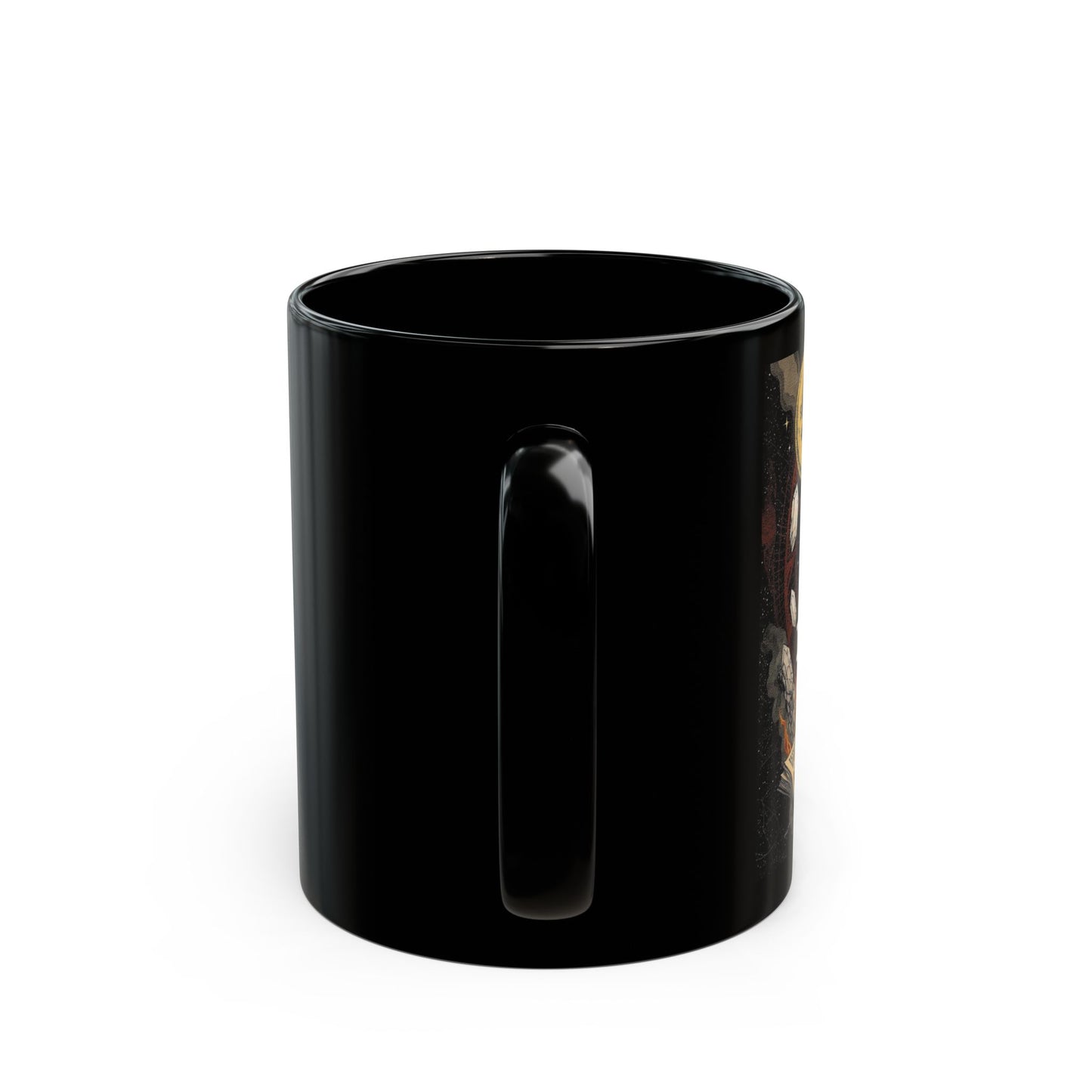 Mystical Black Mug with Enchanted Scroll Design | Perfect Gift for Wizards, Gamers, and Book Lovers | 11oz & 15oz Sizes, Unique [...]