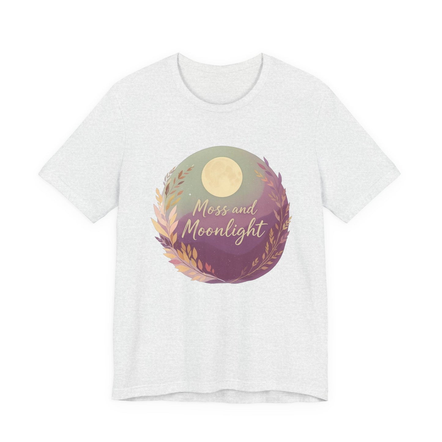 Moonlight & Moss Tee - Tranquil Nature Shirt for Outdoor Lovers, Gift for Nature Enthusiasts, Relaxed Fit Graphic T-Shirt, Casual [...]