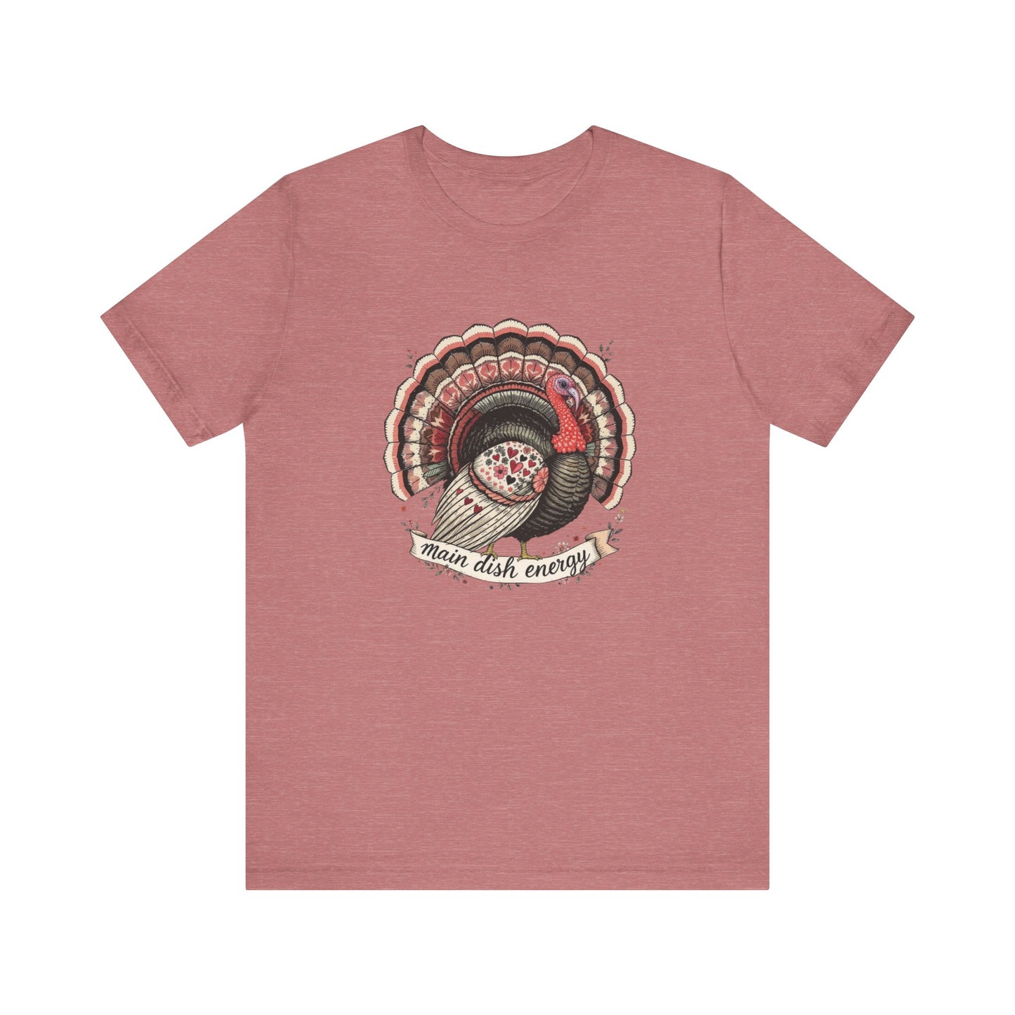 Thanksgiving Turkey Graphic Tee, Unisex Short Sleeve Shirt, Fall Wardrobe Essential, Festive Holiday Apparel, Great for Family [...]