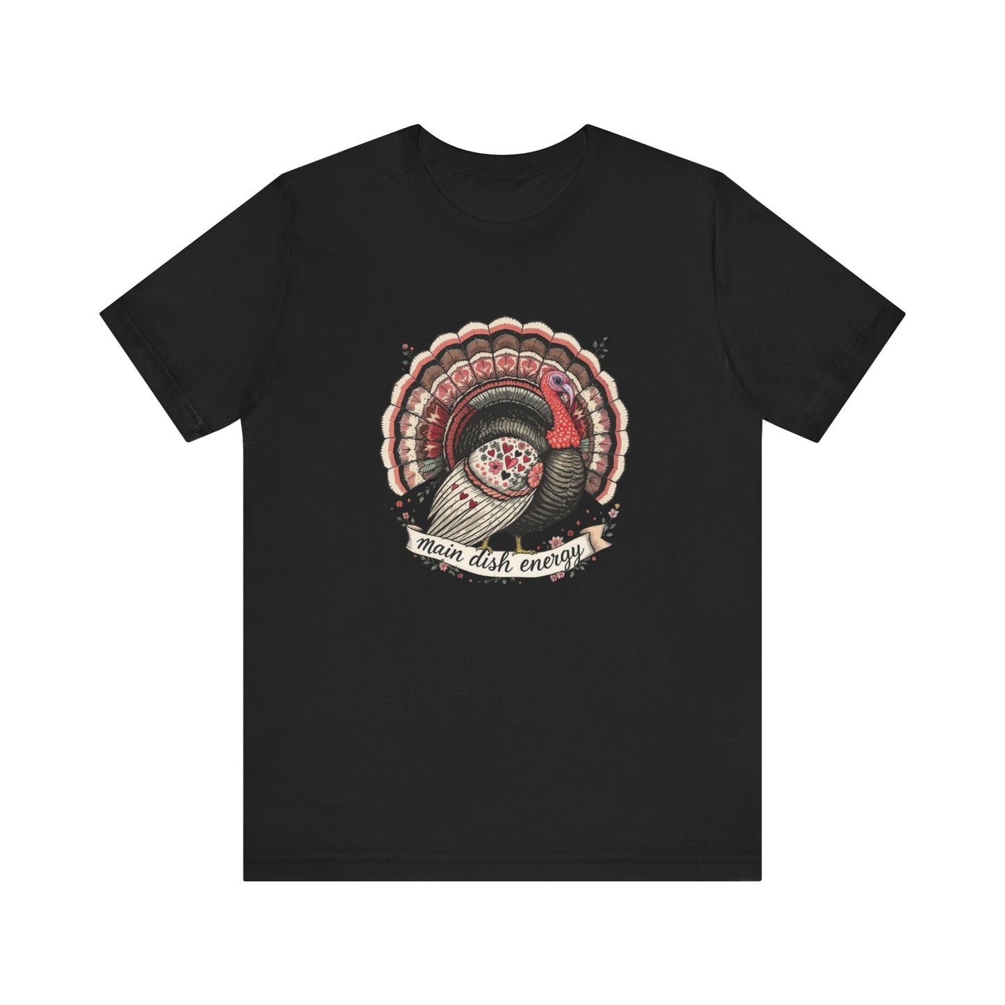Thanksgiving Turkey Graphic Tee, Unisex Short Sleeve Shirt, Fall Wardrobe Essential, Festive Holiday Apparel, Great for Family [...]
